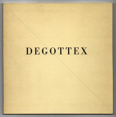 Jean DEGOTTEX - Association Information Arts Plastiques Ile-de-France / CNAP et DRAC IdF, 1987.