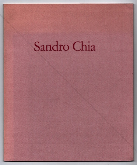 Sandro CHIA. Berlin, Galerie Michel Haas, 1985.