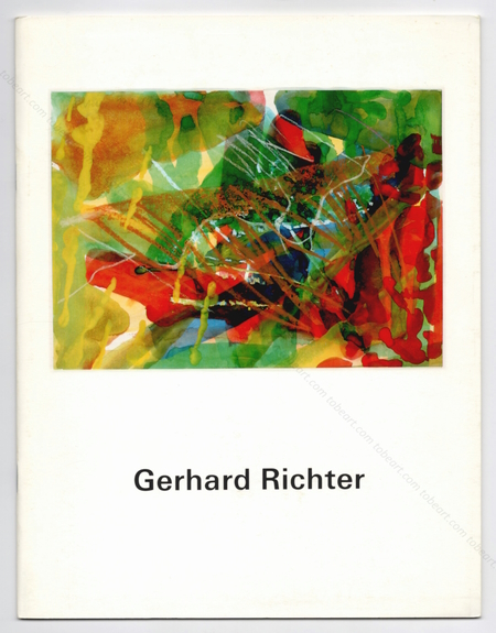 Gerhard RICHTER. Frankfurt, Deutsche Bank AG, 1989.