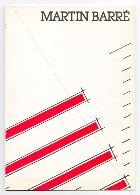 Martin Barré. Paris, Arc / MAM, 1979.