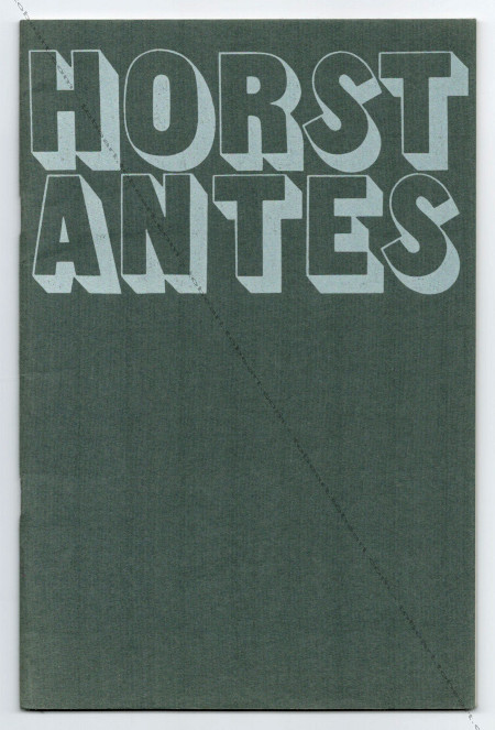 Horst ANTES. Zrich / London, Gimpel & Hanover Galerie, 1970.