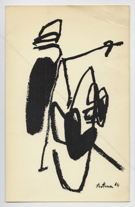 Albert BITRAN - Gouaches et lavis. Paris, Galerie Ariel, 1964.
