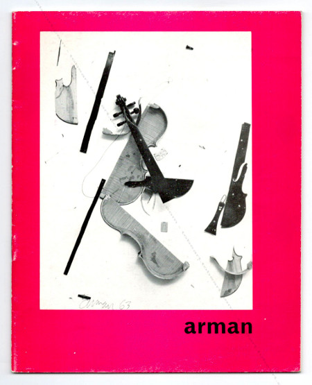 Arman. Bruxelles, Palais des Beaux-Arts, 1966.