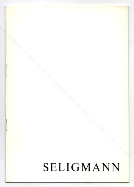Twenty-five drawings by Kurt SELIGMANN. London, Gallery David Ellis-Jones, 1975.