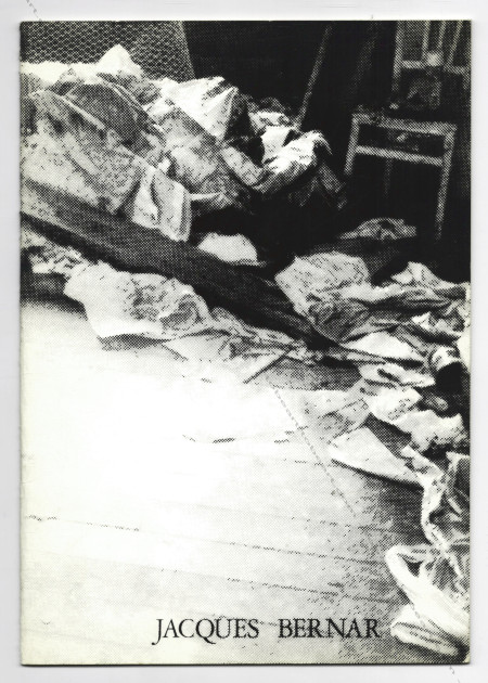 Jacques BERNAR. Paris, Galerie Stadler, 1978.