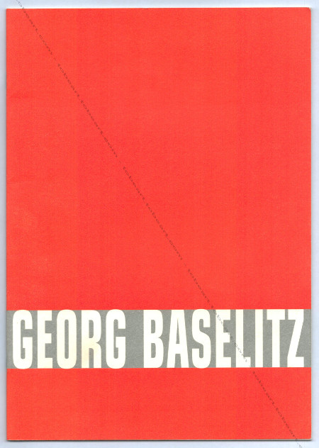 Georg BASELITZ - Aquarelles - linogravures - monotypes. Paris, Galerie Suzanne Tarasiève, 2003.
