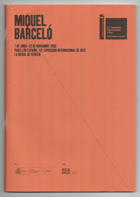 Miquel BARCELÓ. Madrid, Ministerio de Asuntos Exteriores y de Cooperacin, 2009.