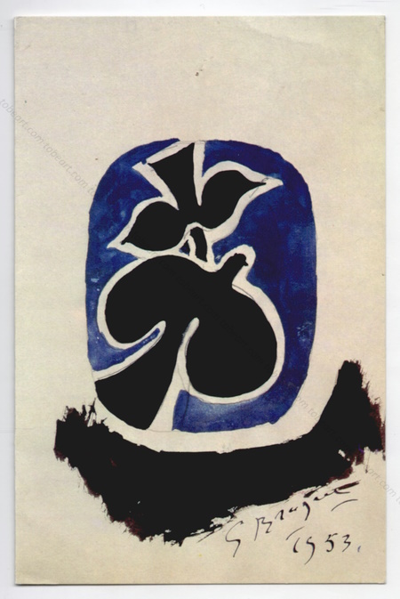 Présentation de la donation BRAQUE. Paris, Réunion des Musées Nationaux, 1965.