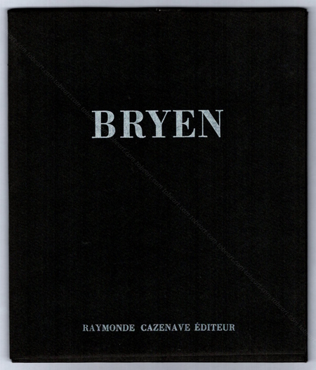 Camille BRYEN - Dessins 1959-1961. Paris, Galerie Raymonde Cazenave, 1961.