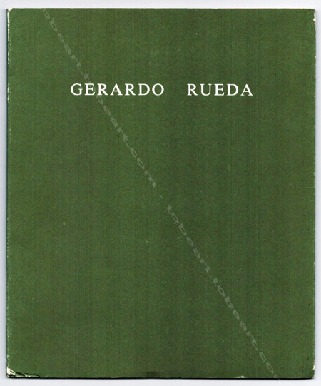 Gerardo RUEDA. Saragosse, Sala Luzan, 1986.