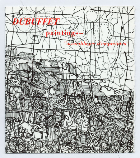Jean DUBUFFET - Retrospective exhibition 1943-1959. New York, Pierre Matisse Gallery, 1959.