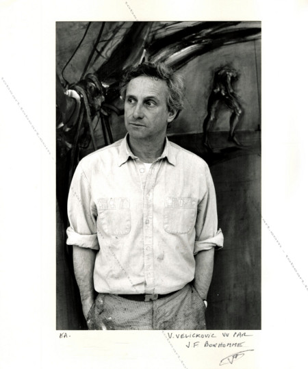 Vladimir VELICKOVIC. Paris, Galerie Navarra, 1990.
