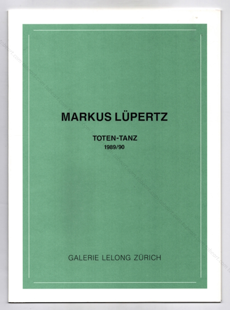 Markus LUPERTZ - TOTEN-TANZ. Fnd Reliefs in Terracotta 1989/90. Zrich, Galerie Lelong, 1990.