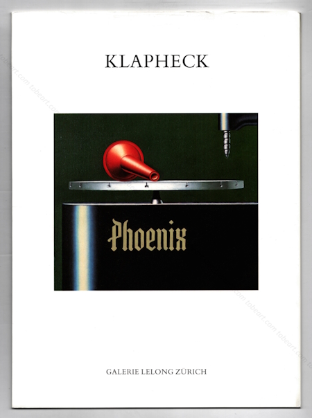 Konrad KLAPHECK - Bilder und Zeichnungen. Zrich, Galerie Lelong, 1990.