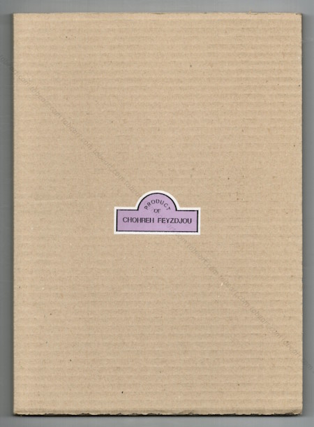 Product of Chohreh FEYZDJOU. Paris, Galerie Nationale du Jeu de Paume, 1994.