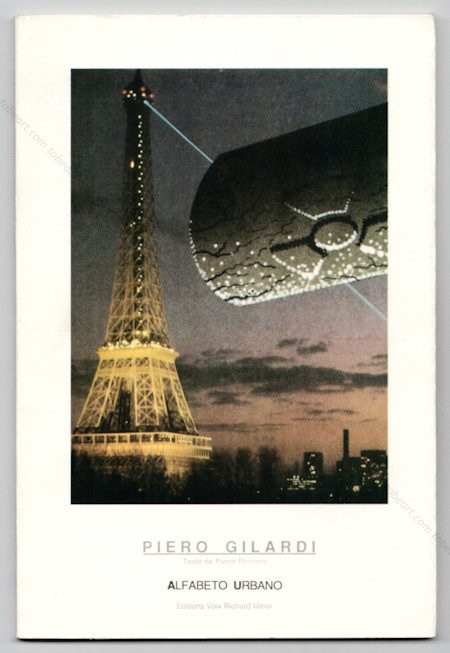 Piero GILARDI - Alfabeto Urbano. Paris, Editions Voix Richard Meyer, 1988.