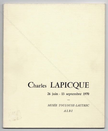 Charles LAPICQUE. Albi, Muse Toulouse Lautrec, 1970.