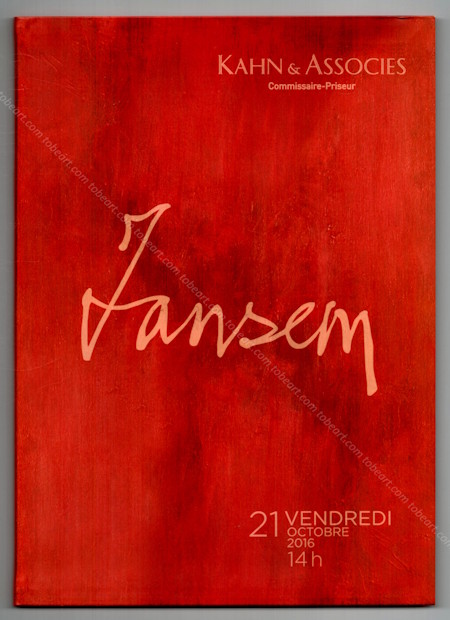 Jean JANSEM. Paris, Kahn & Associs, 2016.