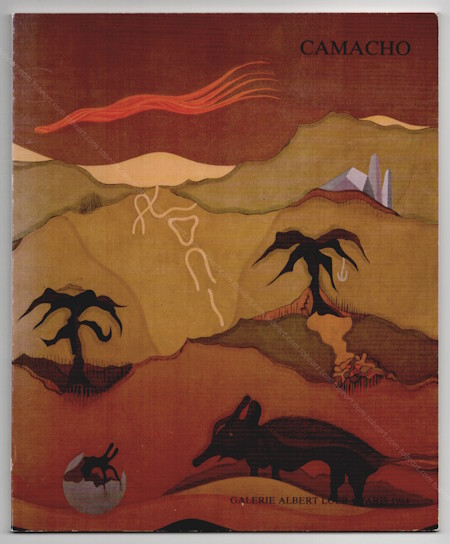 Jorge CAMACHO - La philosophie dans le paysage. Paris, Galerie Albert Loeb, 1984.