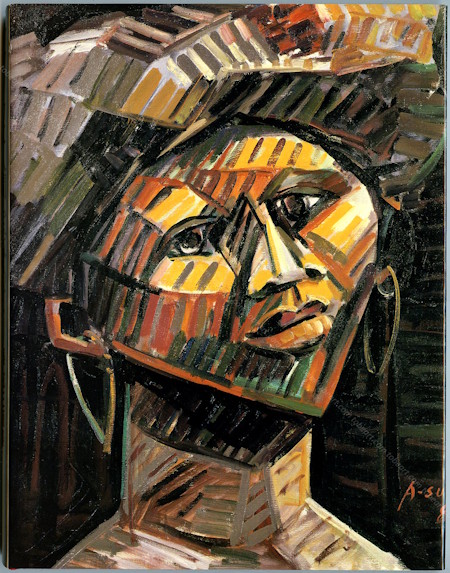 The image of man in Africa. A-SUN works. Tokyo, Fukujin Gallery, 1981.