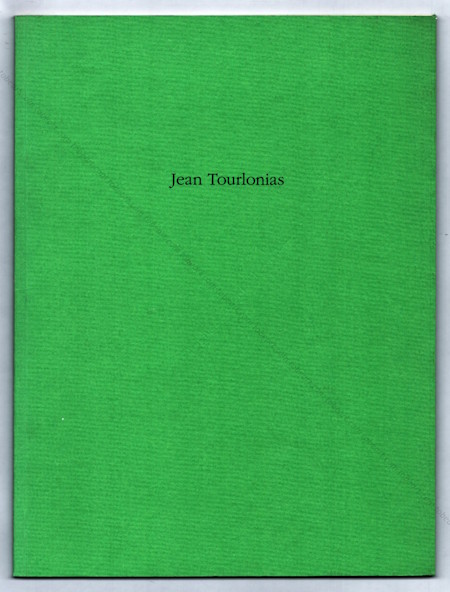 Jean TOURLONIAS | Galerie Gastaud, 1991