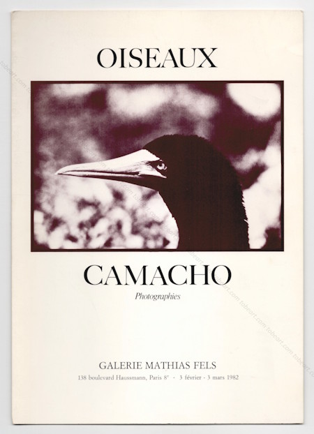 Jorge CAMACHO - Oiseaux. Photographies. Paris, Galerie Mathias Fels, 1980.