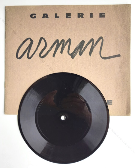 ARMAN. Paris, Galerie Lawrence, 1962.