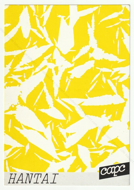 Simon HANTAÏ, peintures 1960/1976. Bordeaux, CAPC Entrepôt Lainé, 1981.