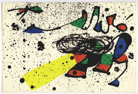 Joan MIR - Dibuixos, gouaches, monotips. Barcelona, Galeria Maeght, 1978.