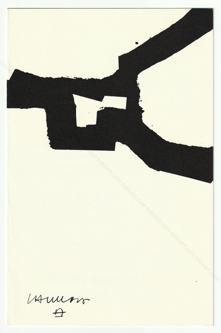 Eduardo CHILLIDA - Dessins et reliefs. Paris, Galerie Maeght, 1970.