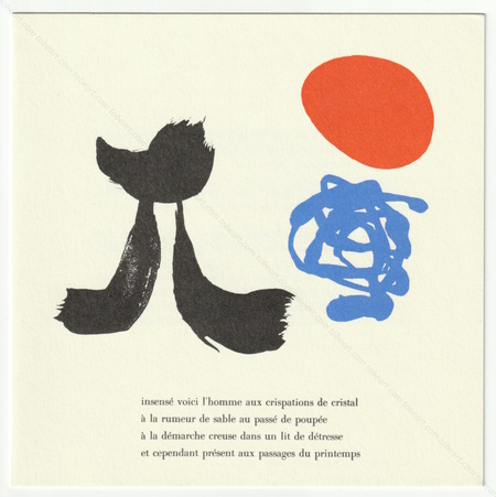 Joan MIR. Maeght Editeur. Grandes ditions originales. Paris, Galerie Maeght, 1990.