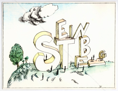 Saul STEINBERG. Paris, Galerie Maeght, 1977.