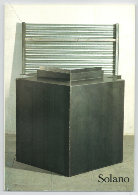Susana SOLANO. Repres Cahiers d'art contemporain n75. Paris, Galerie Lelong, 1991.