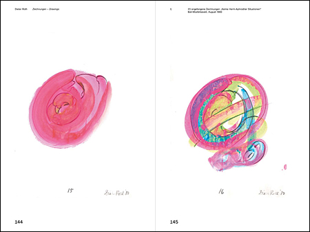 Dieter ROTH. Drawings - Zeichnungen. Zurich, JRP/Ringier, 2007.