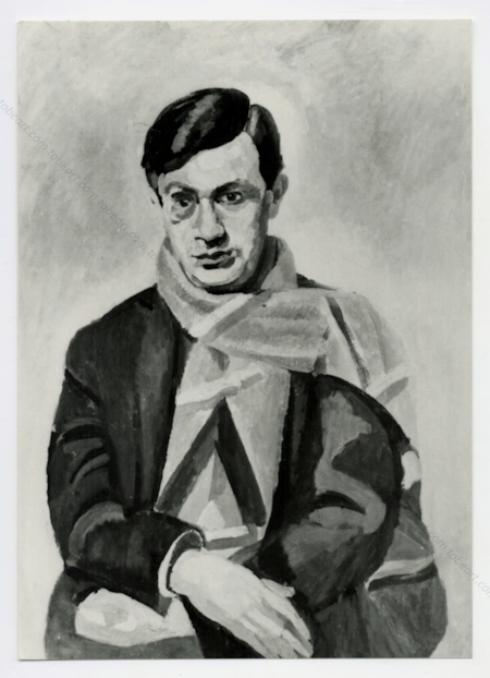 Robert DELAUNAY - Portrait de Tzara.
