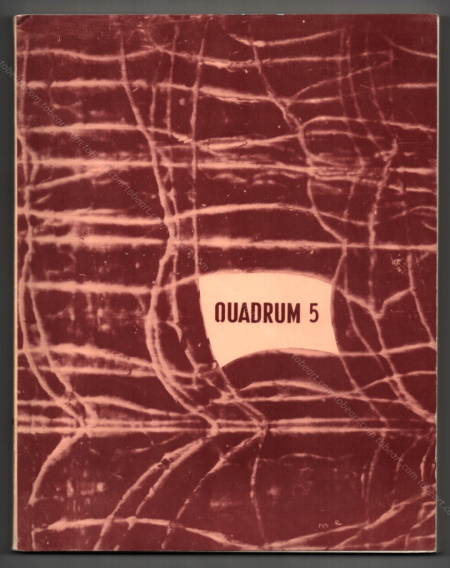 QUADRUM N°5 - Revue Internationale d'Art Moderne. Bruxelles, Palais des Beaux-Arts / Association pour la Diffusion Artistique et Culturelle (ADAC), 1957.
