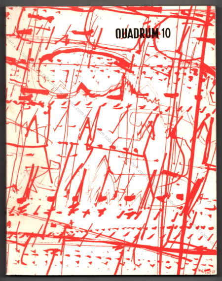 QUADRUM N°10 - Revue Internationale d'Art Moderne. Bruxelles, Palais des Beaux-Arts / Association pour la Diffusion Artistique et Culturelle (ADAC), 1961.