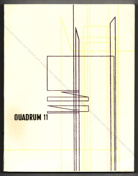 QUADRUM N°11 - Revue Internationale d'Art Moderne. Bruxelles, Palais des Beaux-Arts / Association pour la Diffusion Artistique et Culturelle (ADAC), 1961.