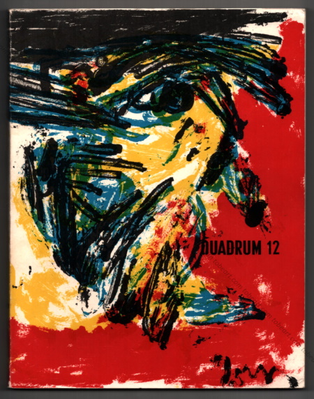 QUADRUM N12 - Revue Internationale d'Art Moderne. Bruxelles, Palais des Beaux-Arts / Association pour la Diffusion Artistique et Culturelle (ADAC), 1961.