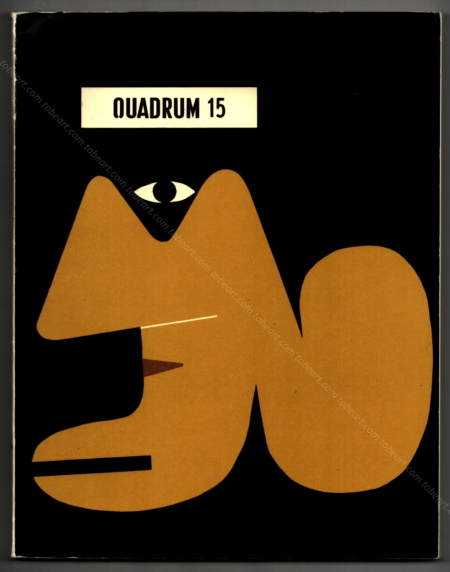 QUADRUM N15 - Revue Internationale d'Art Moderne. Bruxelles, Palais des Beaux-Arts / Association pour la Diffusion Artistique et Culturelle (ADAC), 1963.