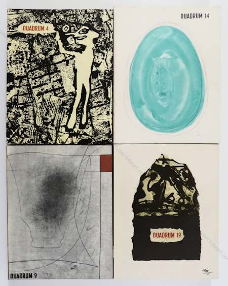 QUADRUM - Revue Internationale d'Art Moderne. Bruxelles, 1956-1962.