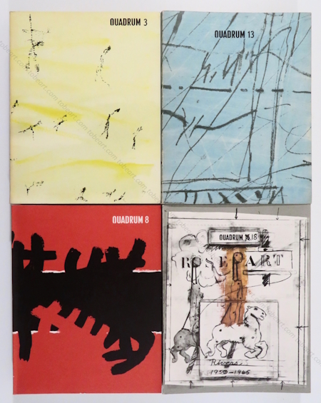 QUADRUM - Revue Internationale d'Art Moderne. Bruxelles, 1956-1962.