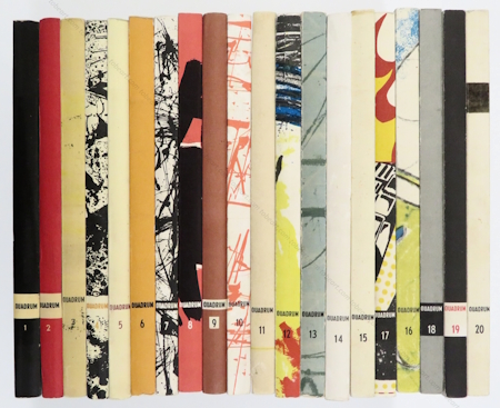 QUADRUM - Revue Internationale d'Art Moderne. Bruxelles, 1956-1962.