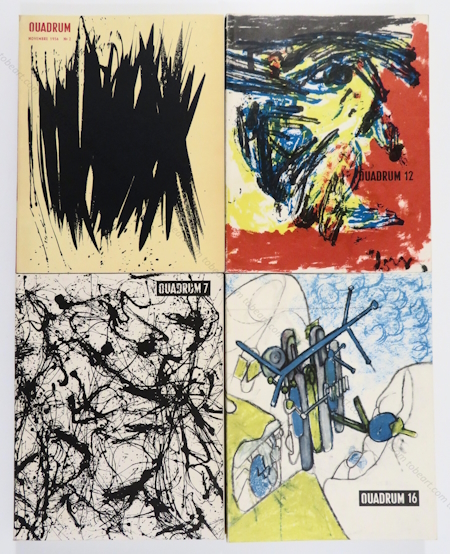 QUADRUM - Revue Internationale d'Art Moderne. Bruxelles, 1956-1962.