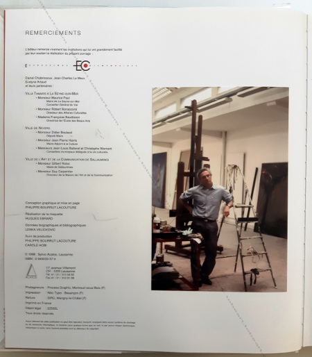 Vladimir VELICKOVIC. Catalogue raisonn des dessins 1980-1997. Editions Acatos, 1998.