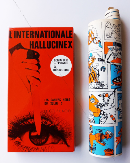 Jos SANCHEZ - Collectif. L'Internationale Hallucinex. Revue-tract  dtruire. Paris, Editions du Soleil Noir, 1970.