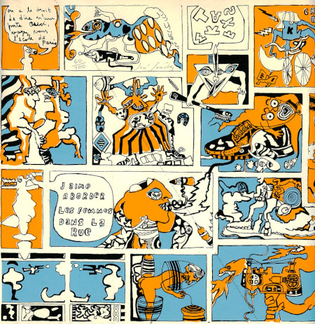 Jos SANCHEZ - Collectif. L'Internationale Hallucinex. Revue-tract  dtruire. Paris, Editions du Soleil Noir, 1970.