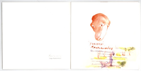 AU REVOIR. Carnets de dessins. Paris, Editions La Main Parle, 2005.