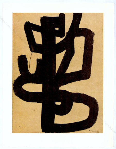 Pierre SOULAGES. Paris, Éditions Hazan, 1962.
