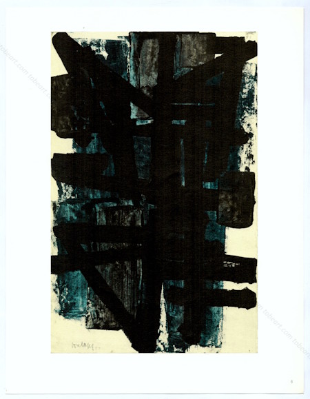 Pierre SOULAGES. Paris, Éditions Hazan, 1962.